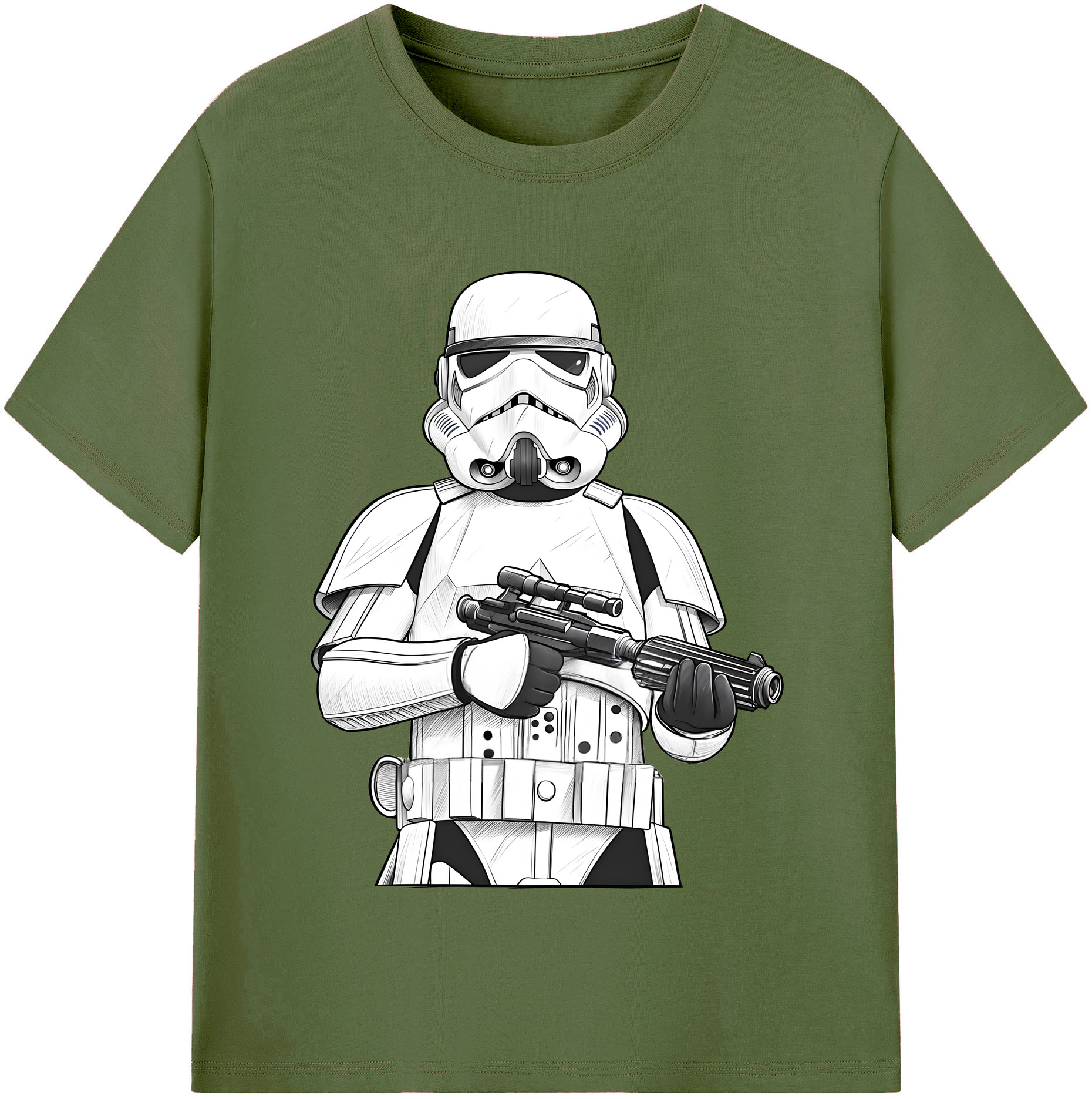 （画像用） スター・ウォーズ Star Wars 綿100％半袖Tシャツ（フロントプリント）